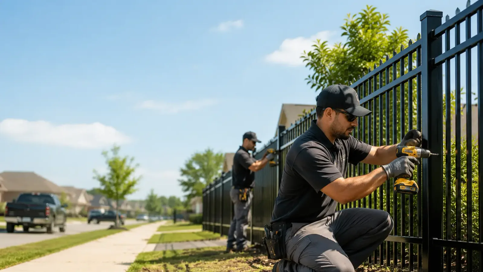 Metal Fence Installation in Gilroy, CA